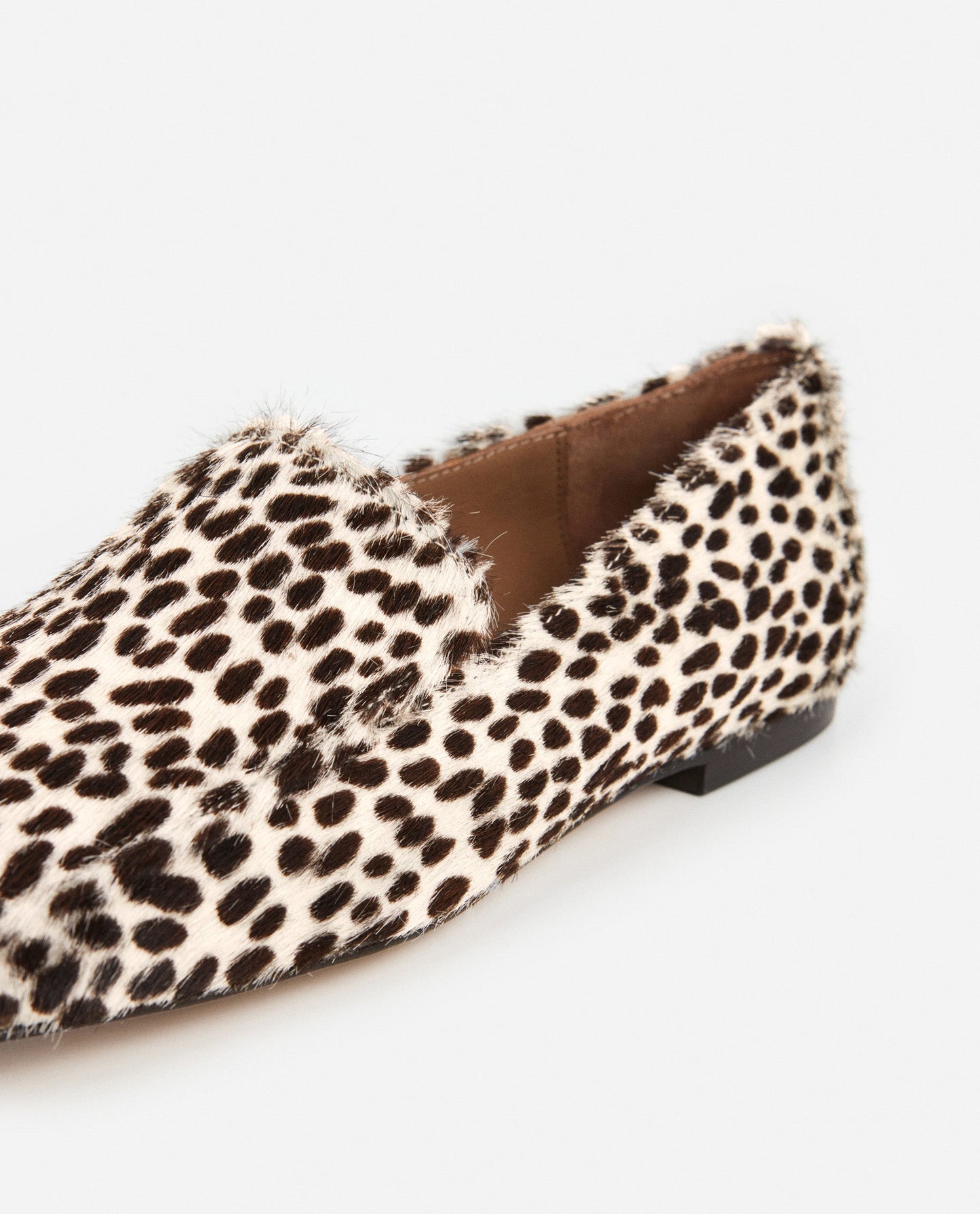 Ellis Leather Hair Chocolate Dot