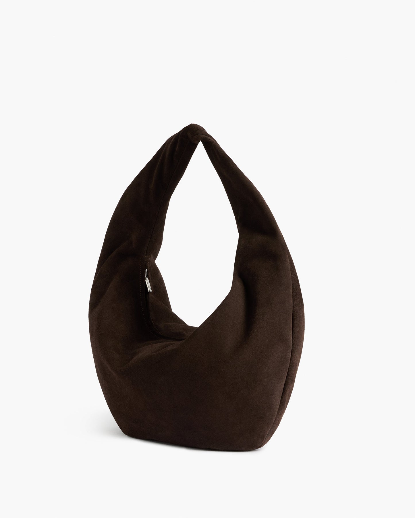 Alva Shoulder Bag Suede Chocolate