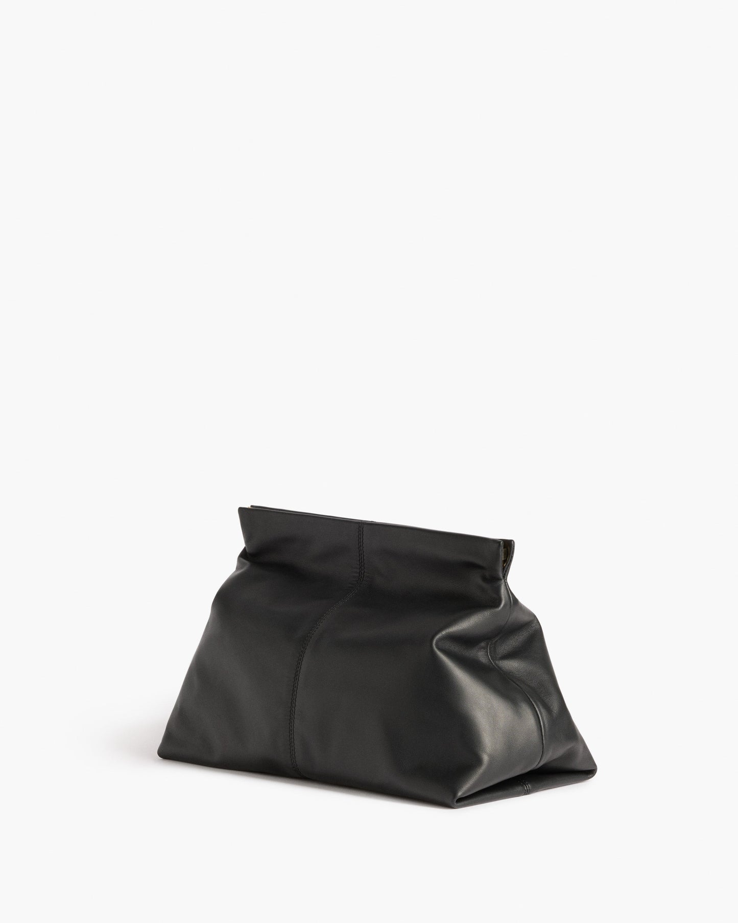 Clay Clutch Leather Black