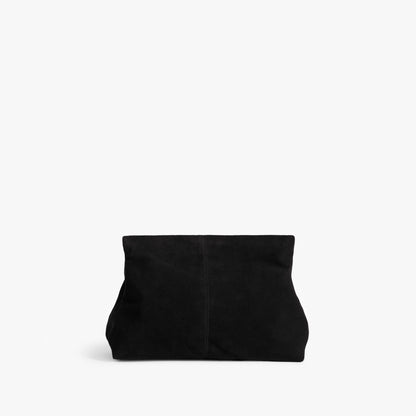 Clay Clutch Suede Black