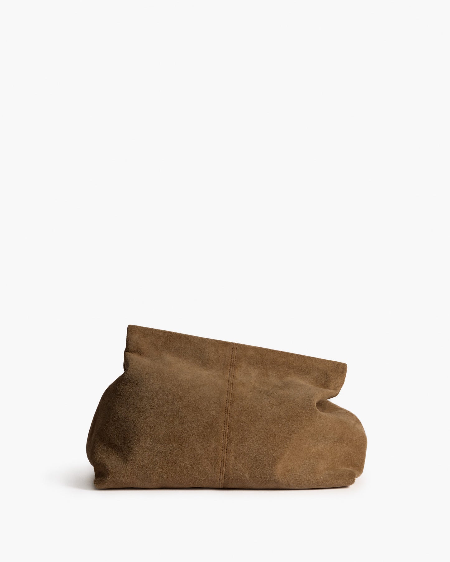 Clay Clutch Suede Wet Sand