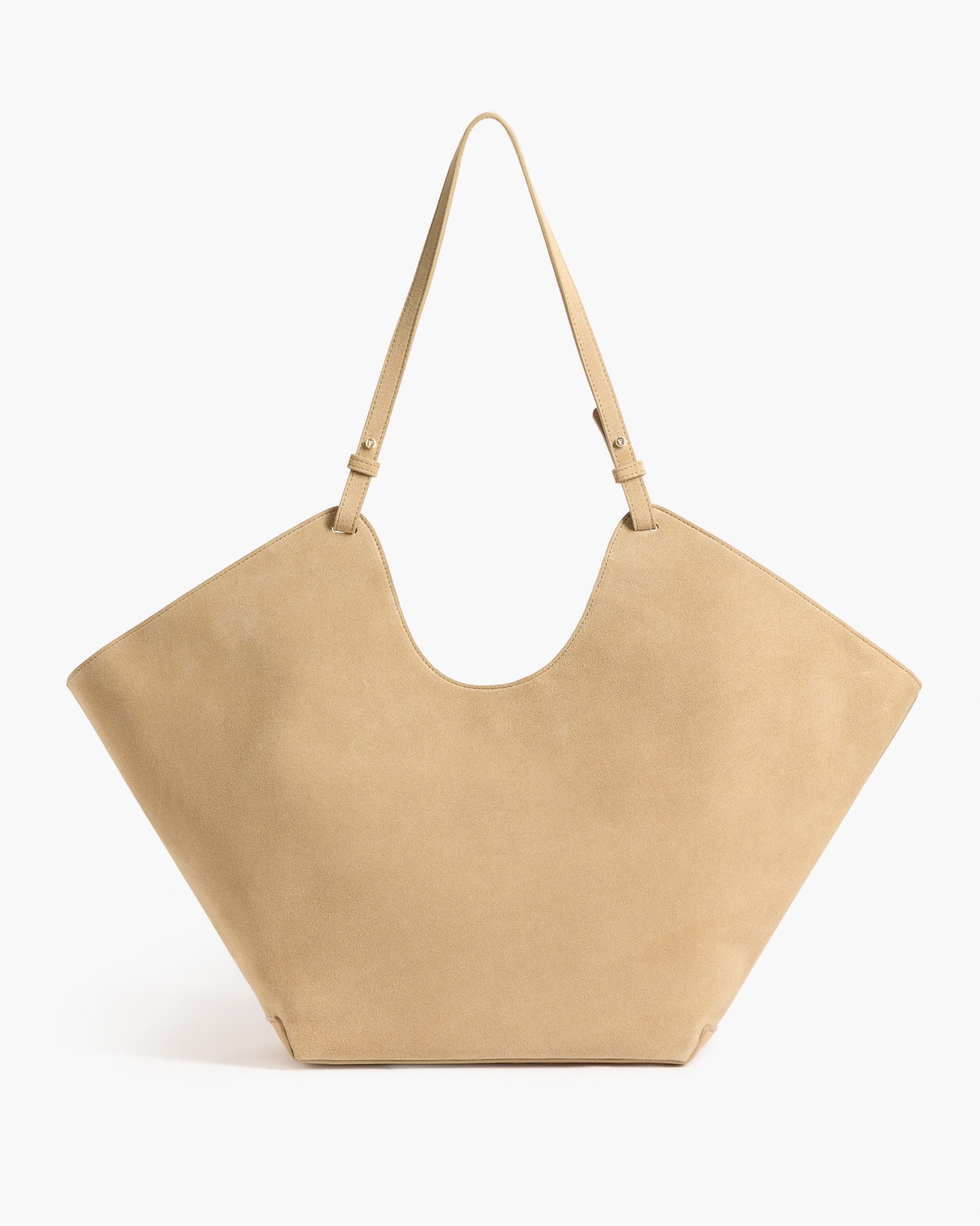Dahlia Tote Bag Suede Sand
