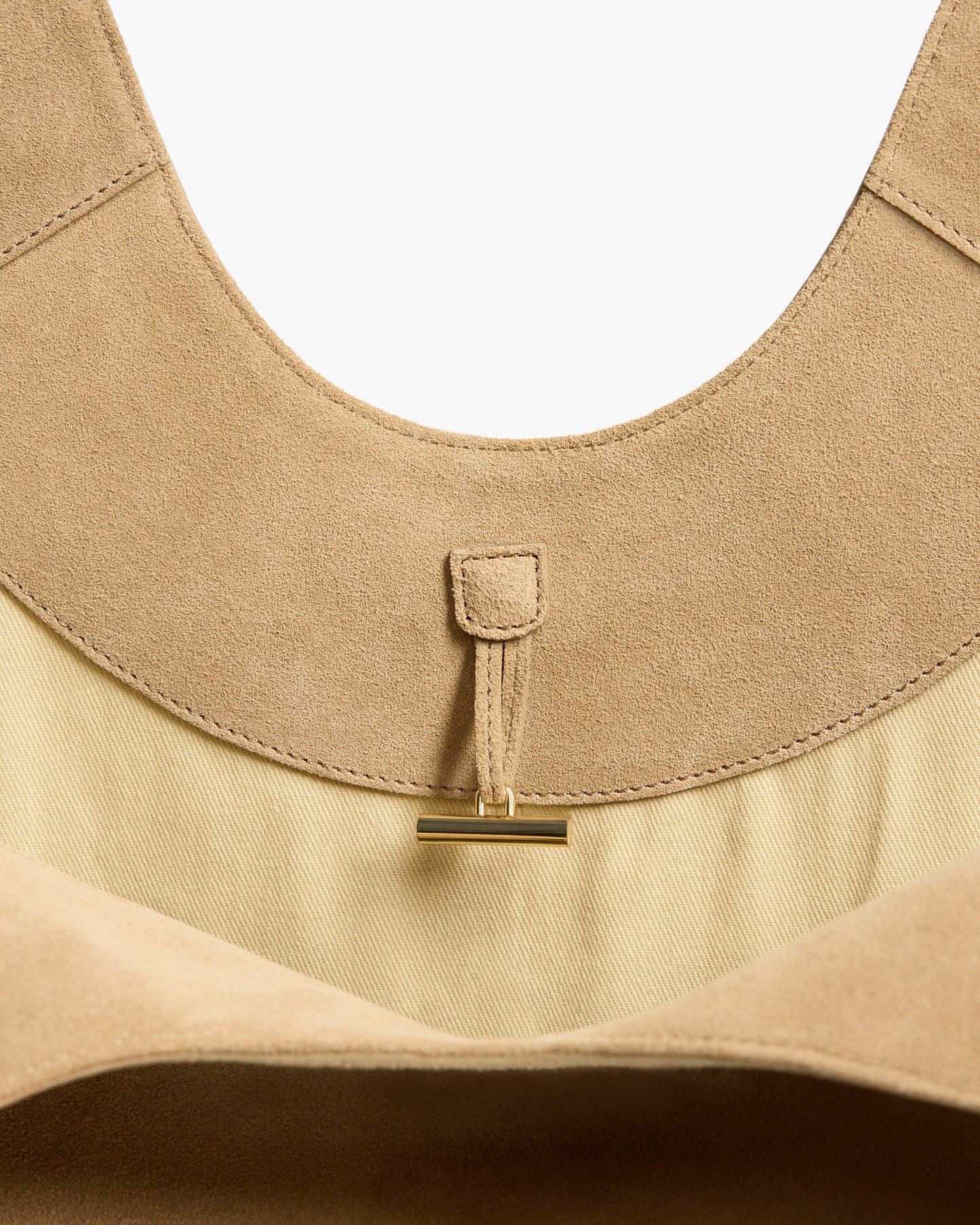 Dahlia Tote Bag Suede Sand