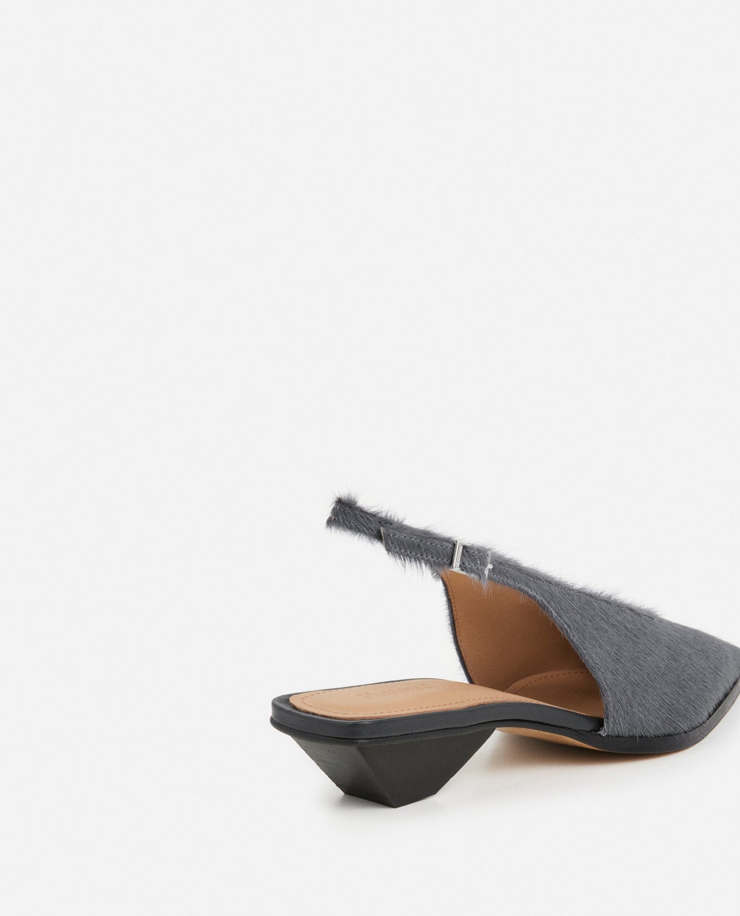 Avalon Leather Hair Stone Grey