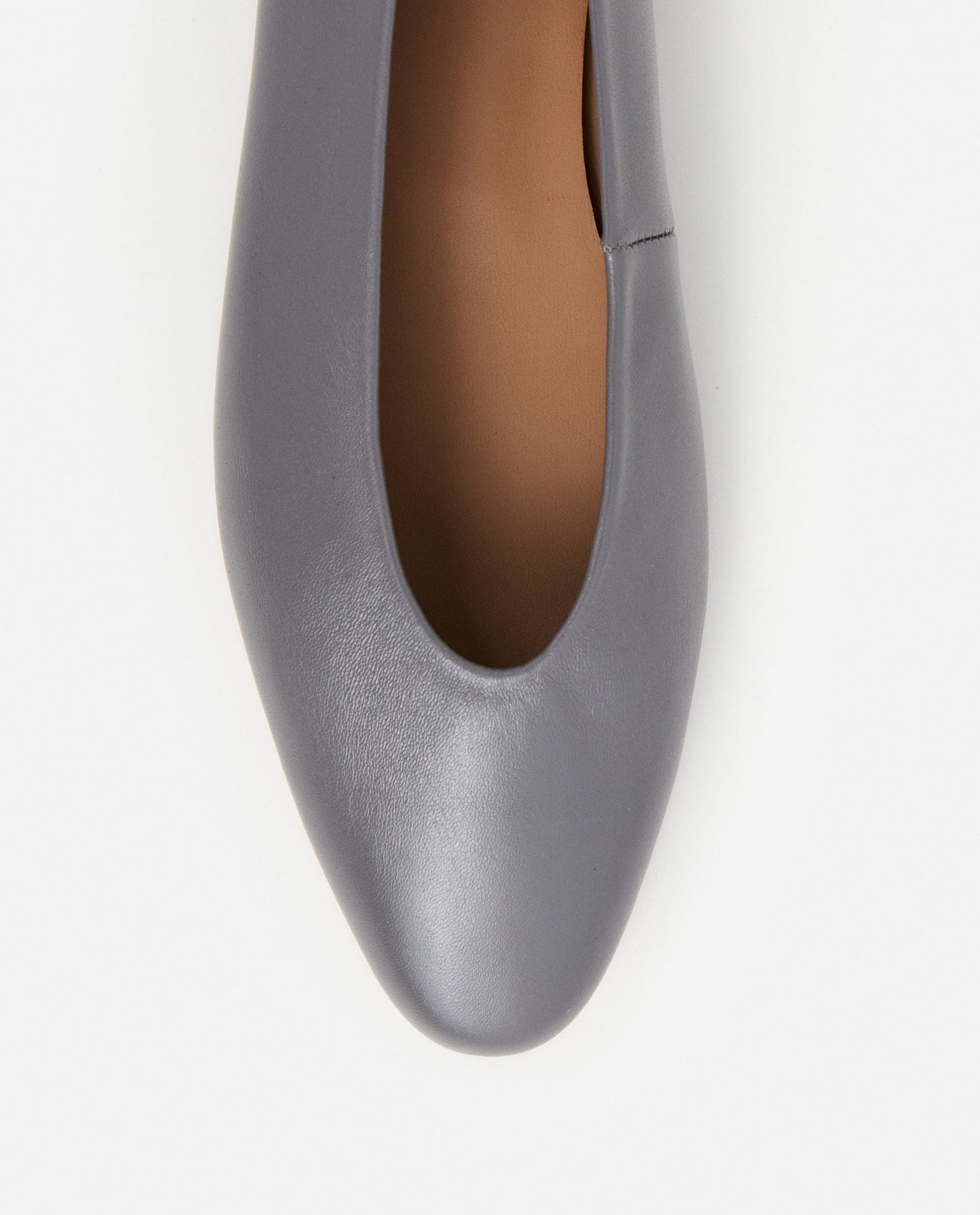 Belinda Leather Stone Grey