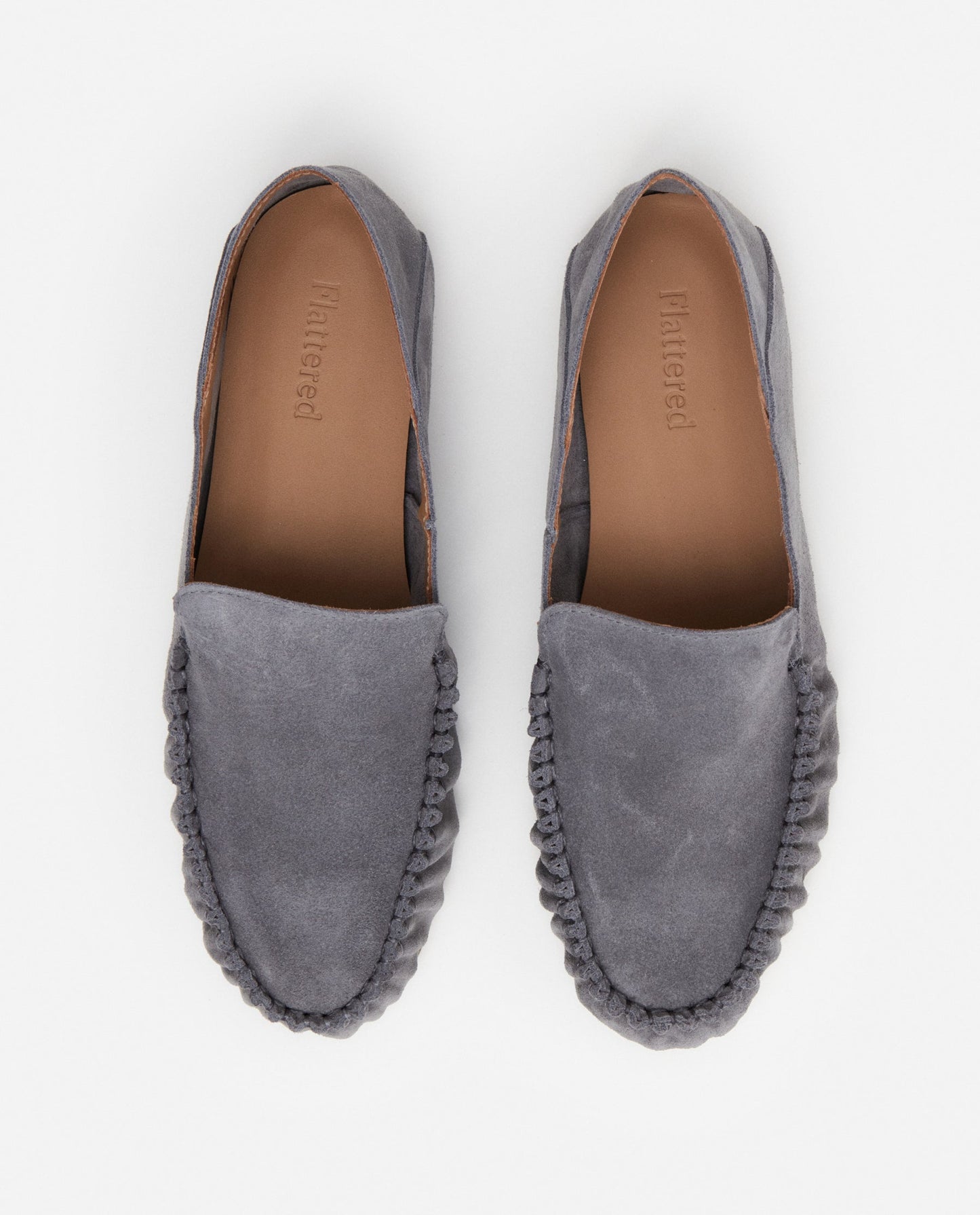 Bon Bon Suede Pearl Grey