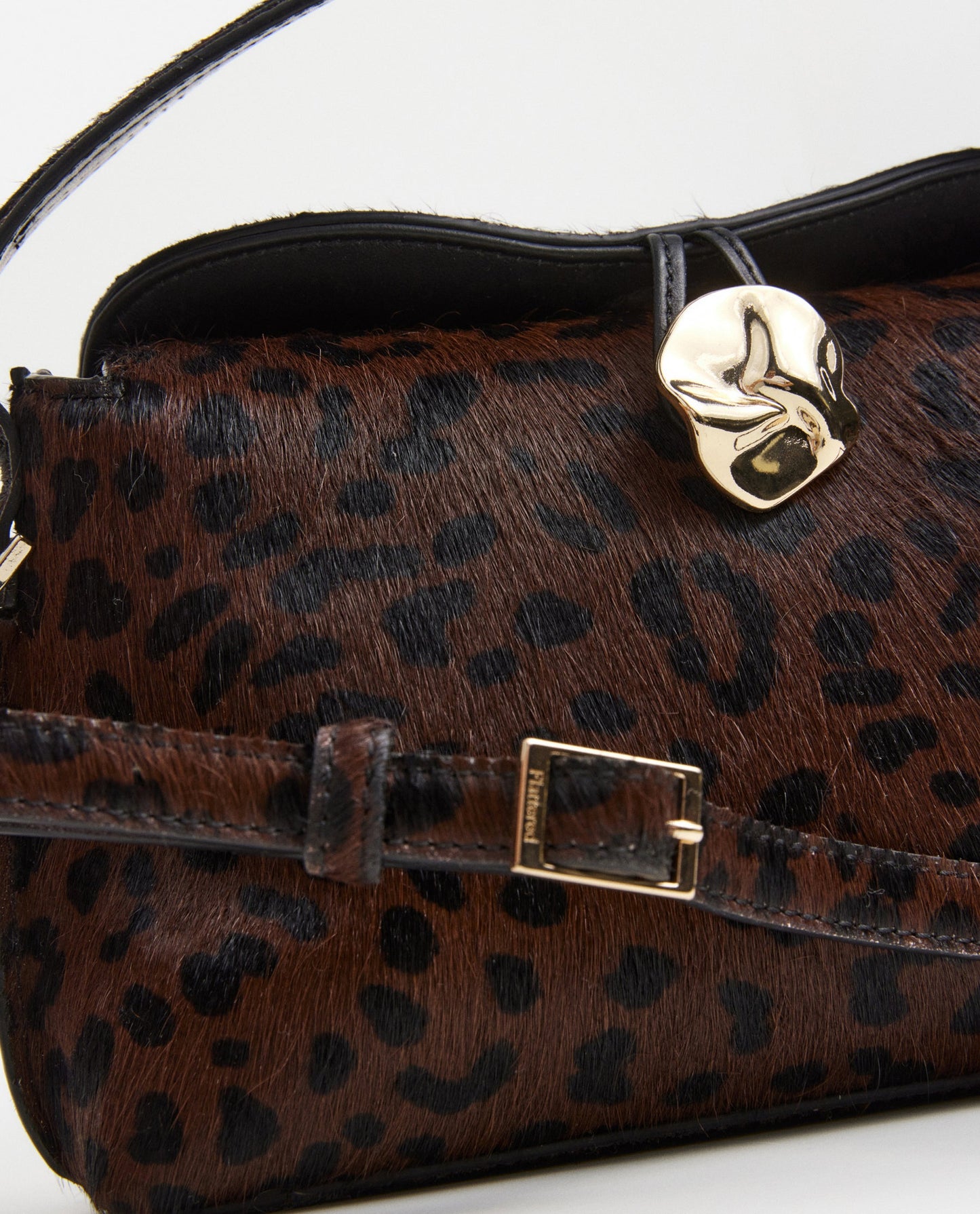 Hanna Mini Bag Leather Hair Leo