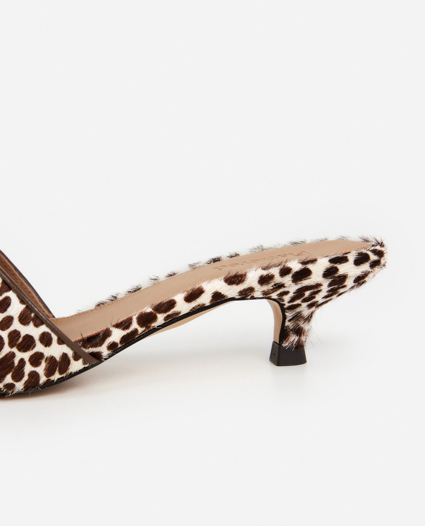 Noomi Leather Hair Chocolate Dot