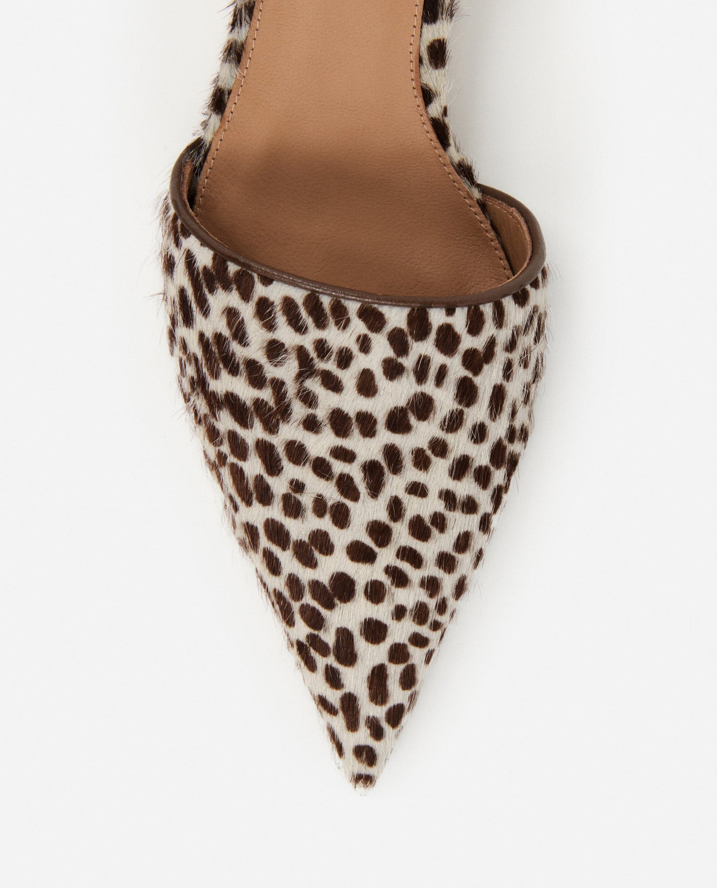 Noomi Leather Hair Chocolate Dot