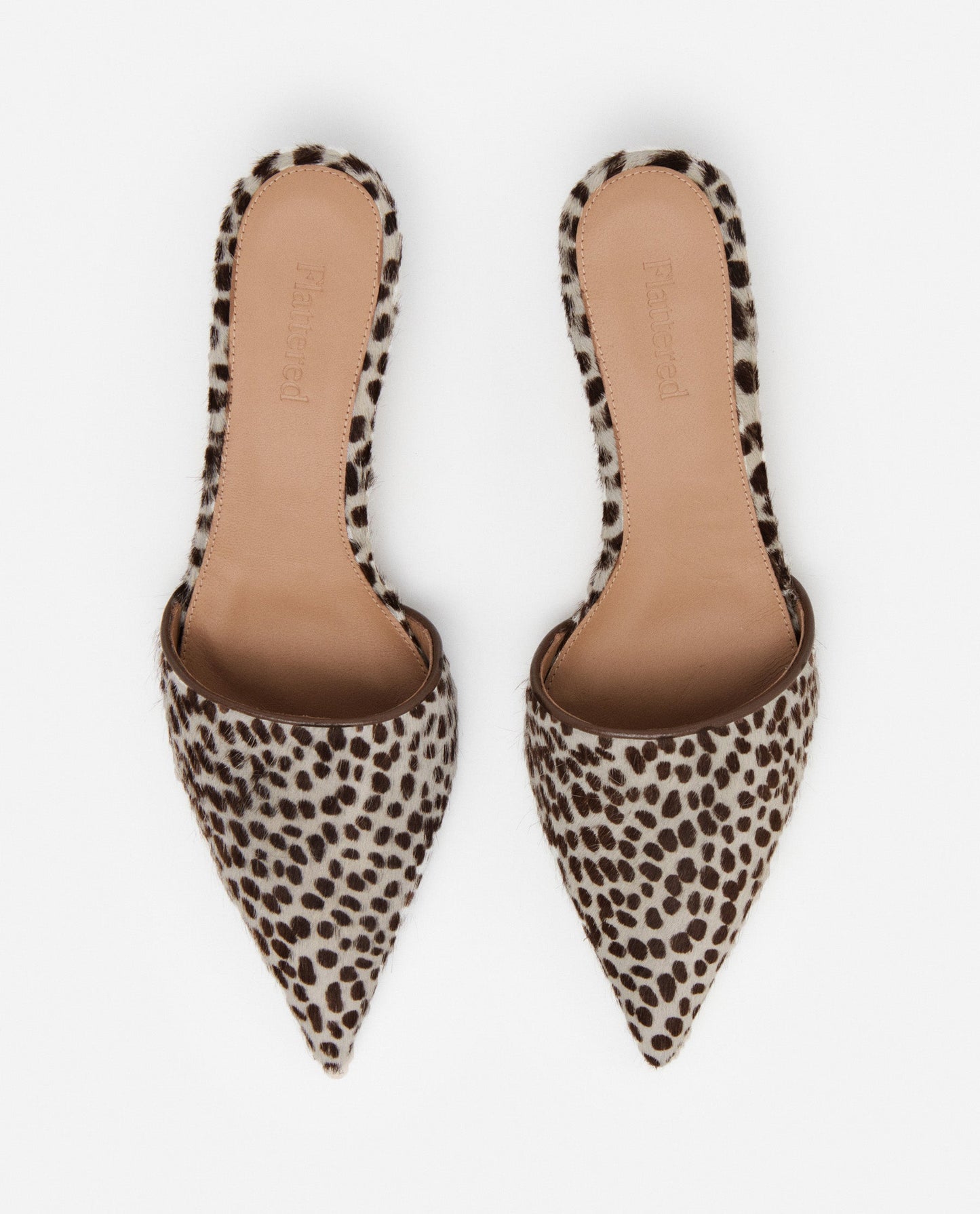 Noomi Leather Hair Chocolate Dot