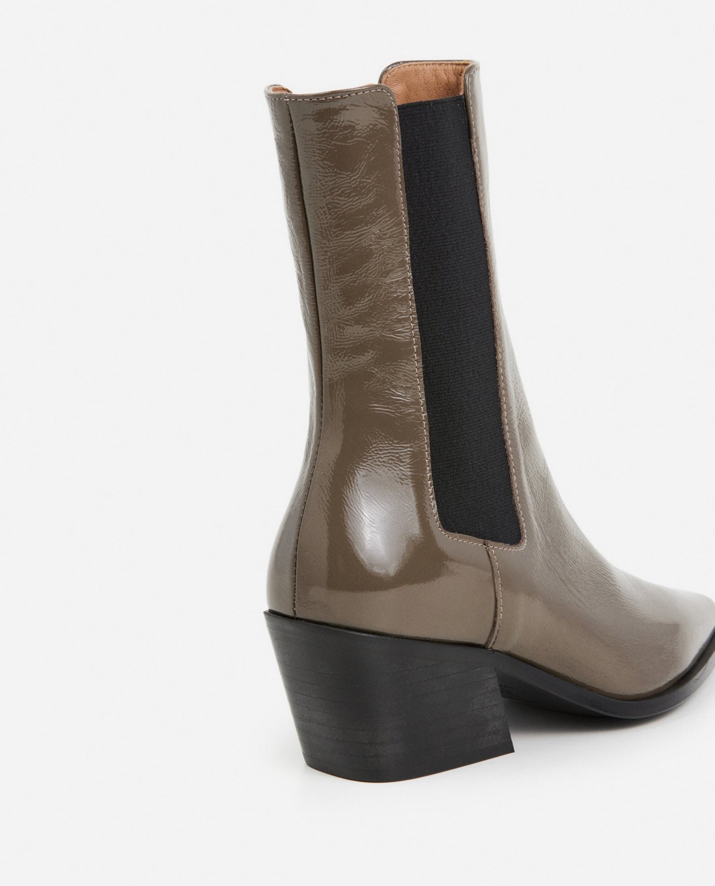 Sandra Leather Khaki