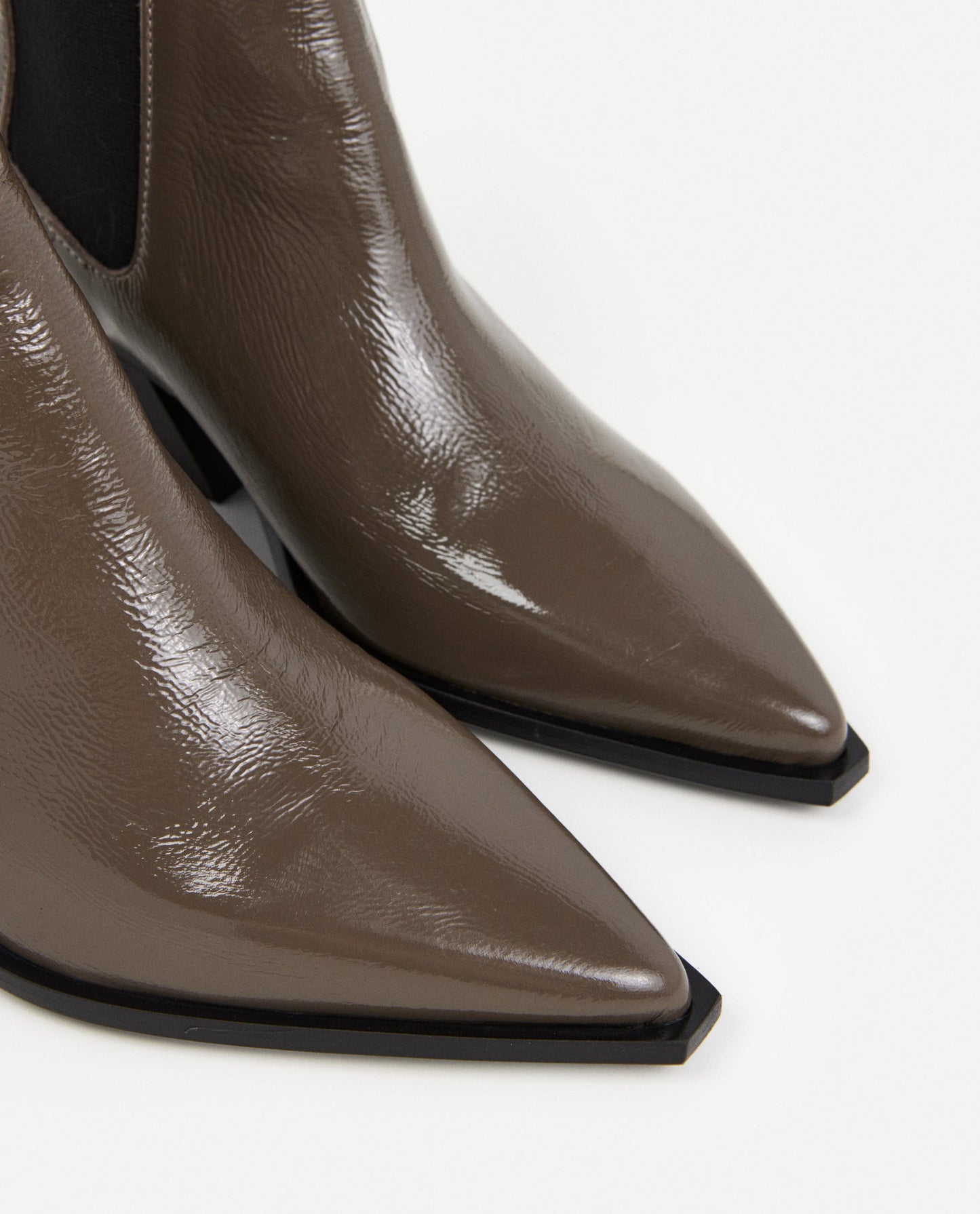 Sandra Leather Khaki