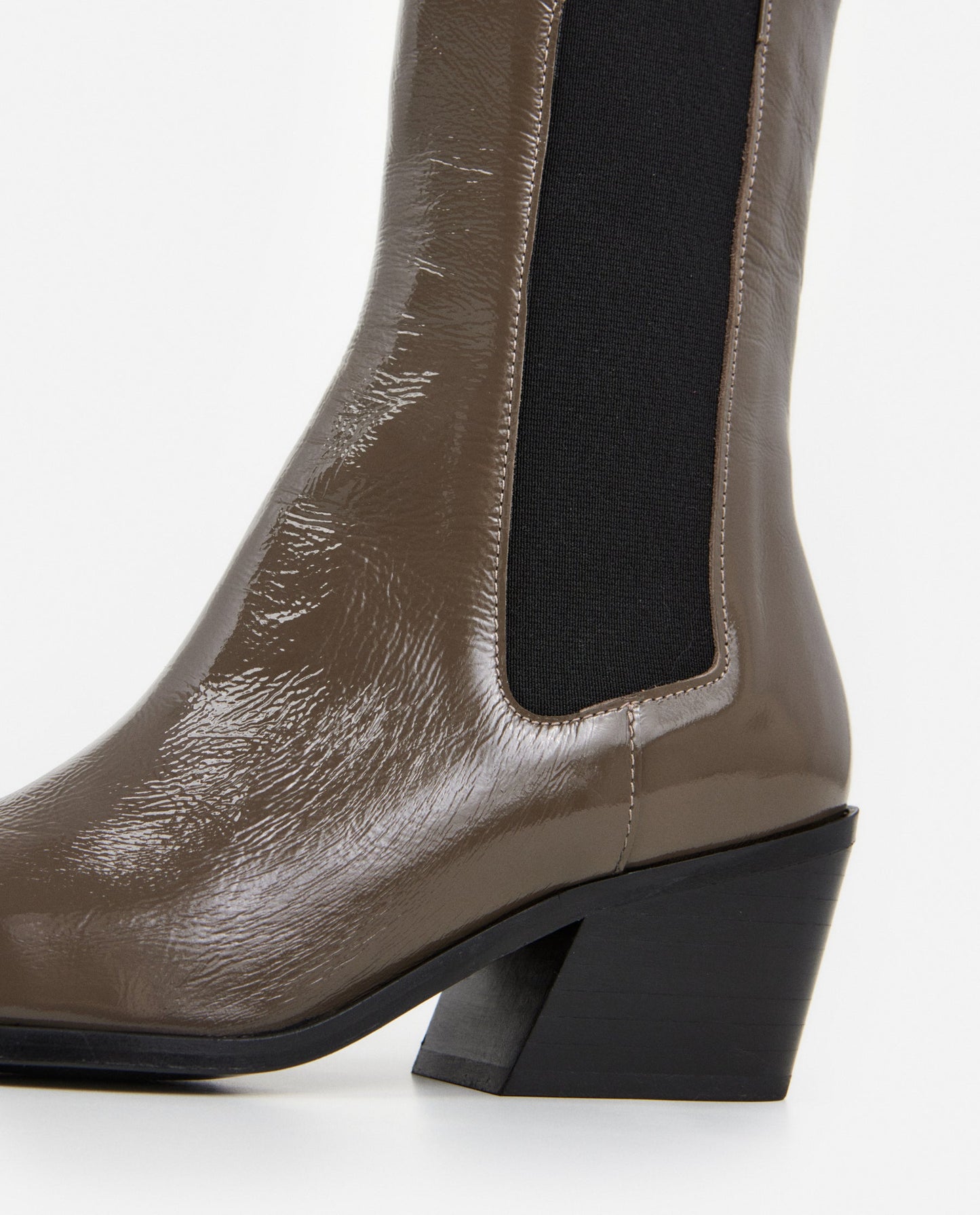 Sandra Leather Khaki