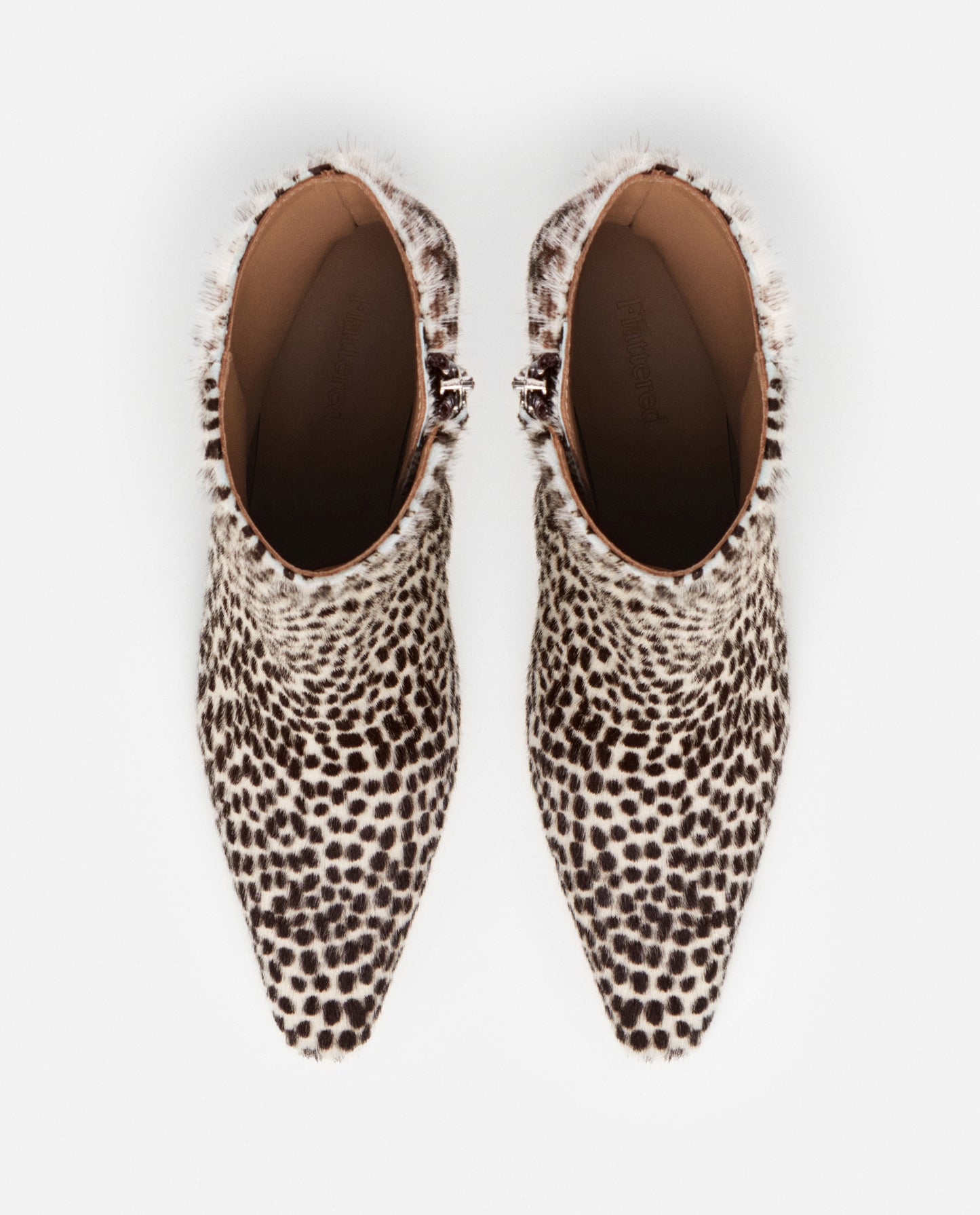 Xena Leather Hair Chocolate Dot