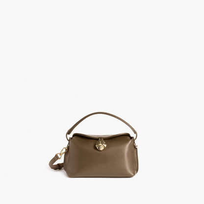 Hanna Mini Bag Leather Khaki