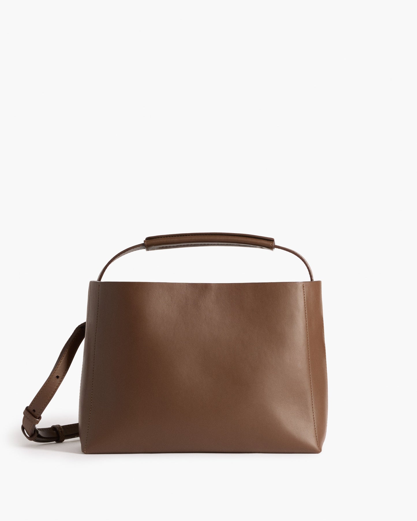 Hedda Grande Handbag Leather Chocolate
