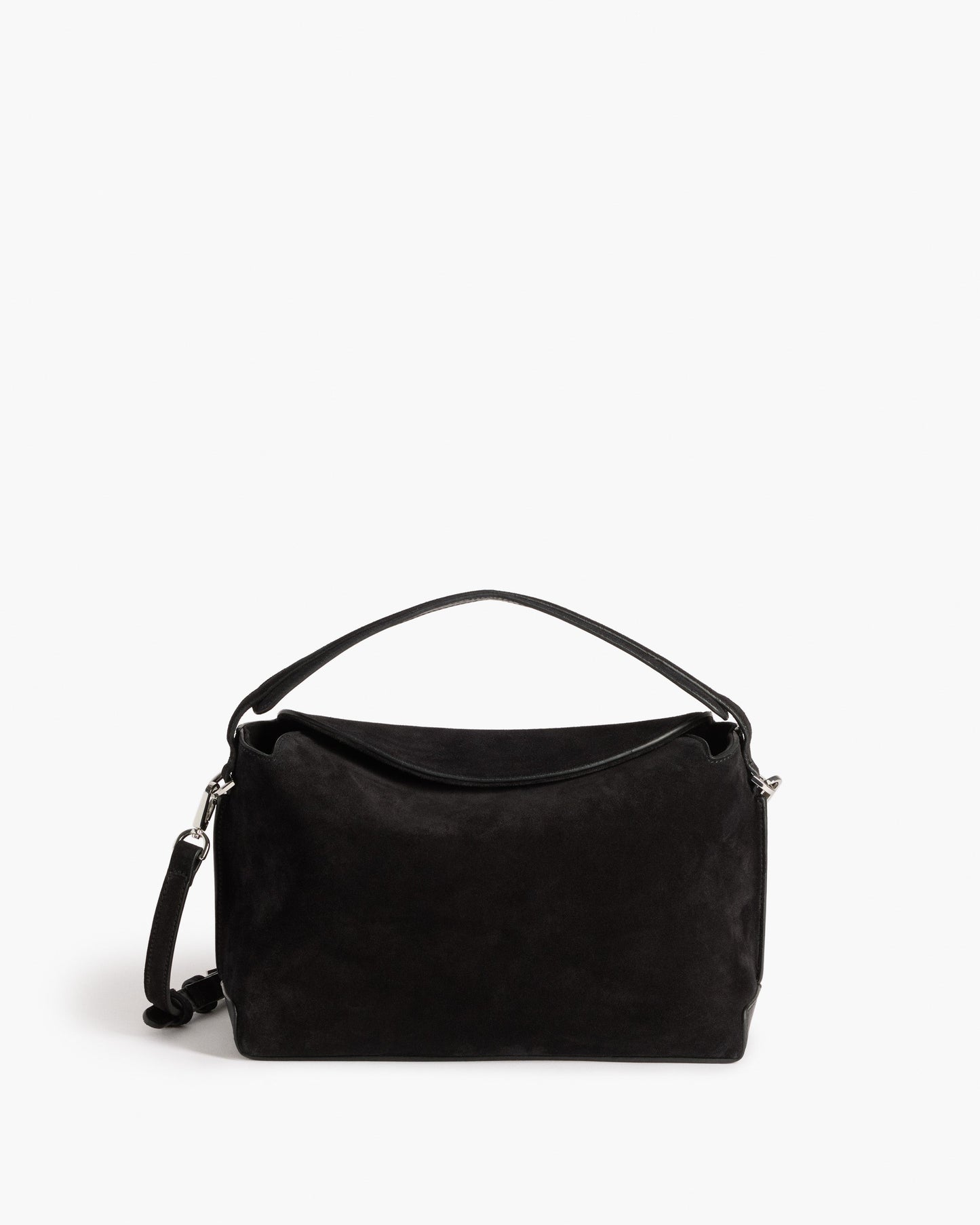 Helia Handbag Suede Black