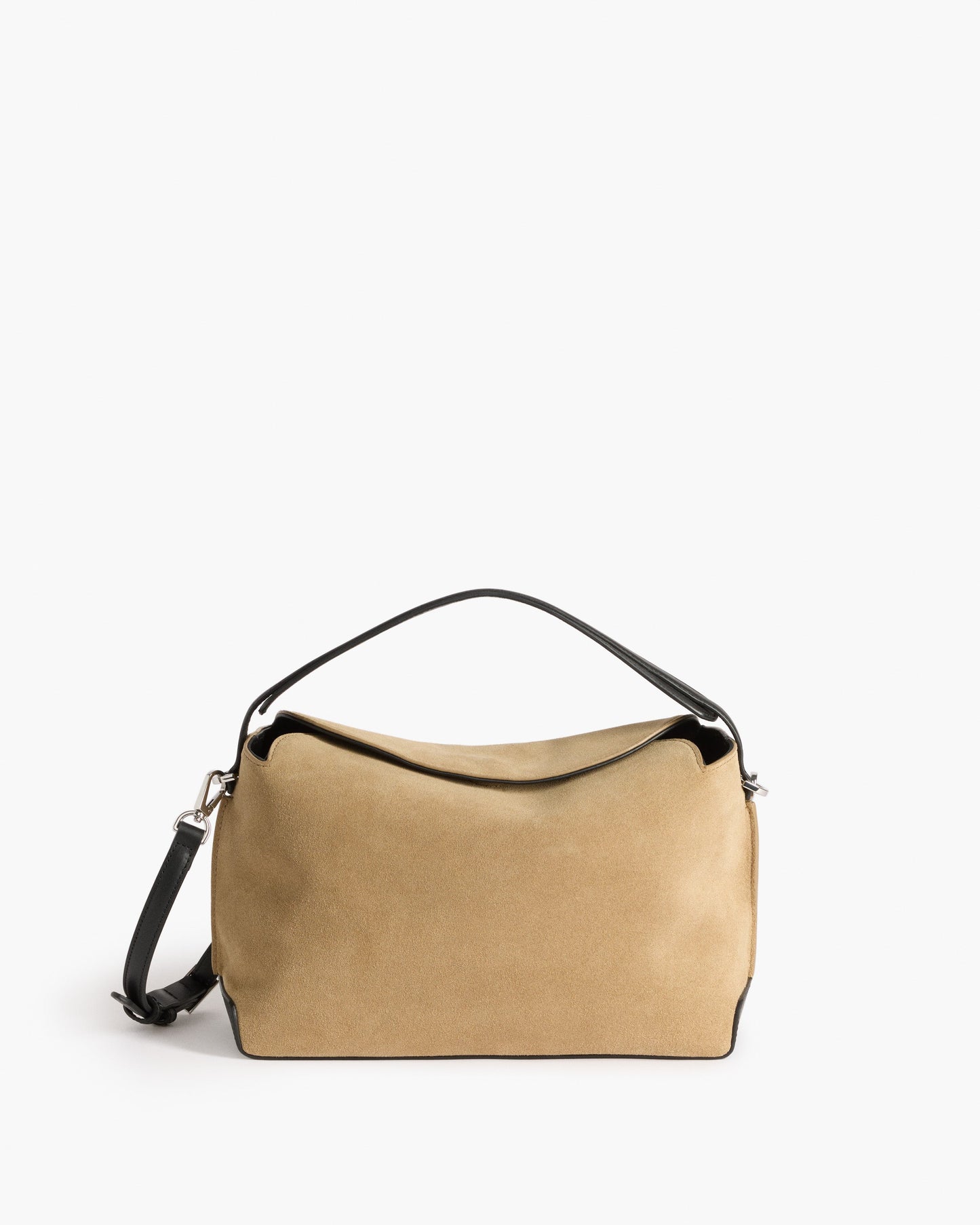 Helia Handbag Suede Sand