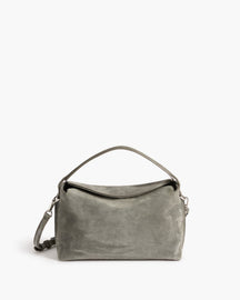Hera Handbag Suede Grey