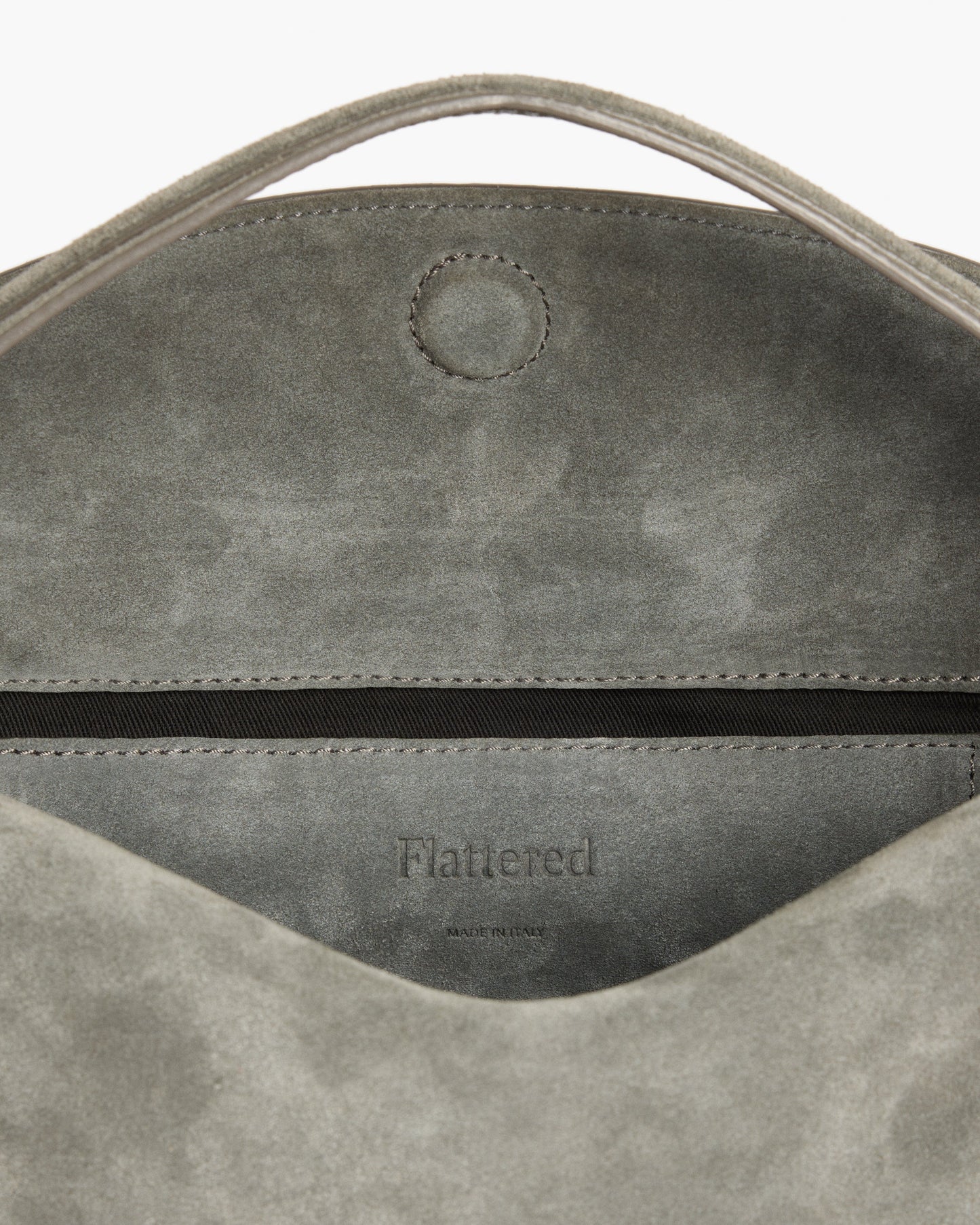 Hera Handbag Suede Grey
