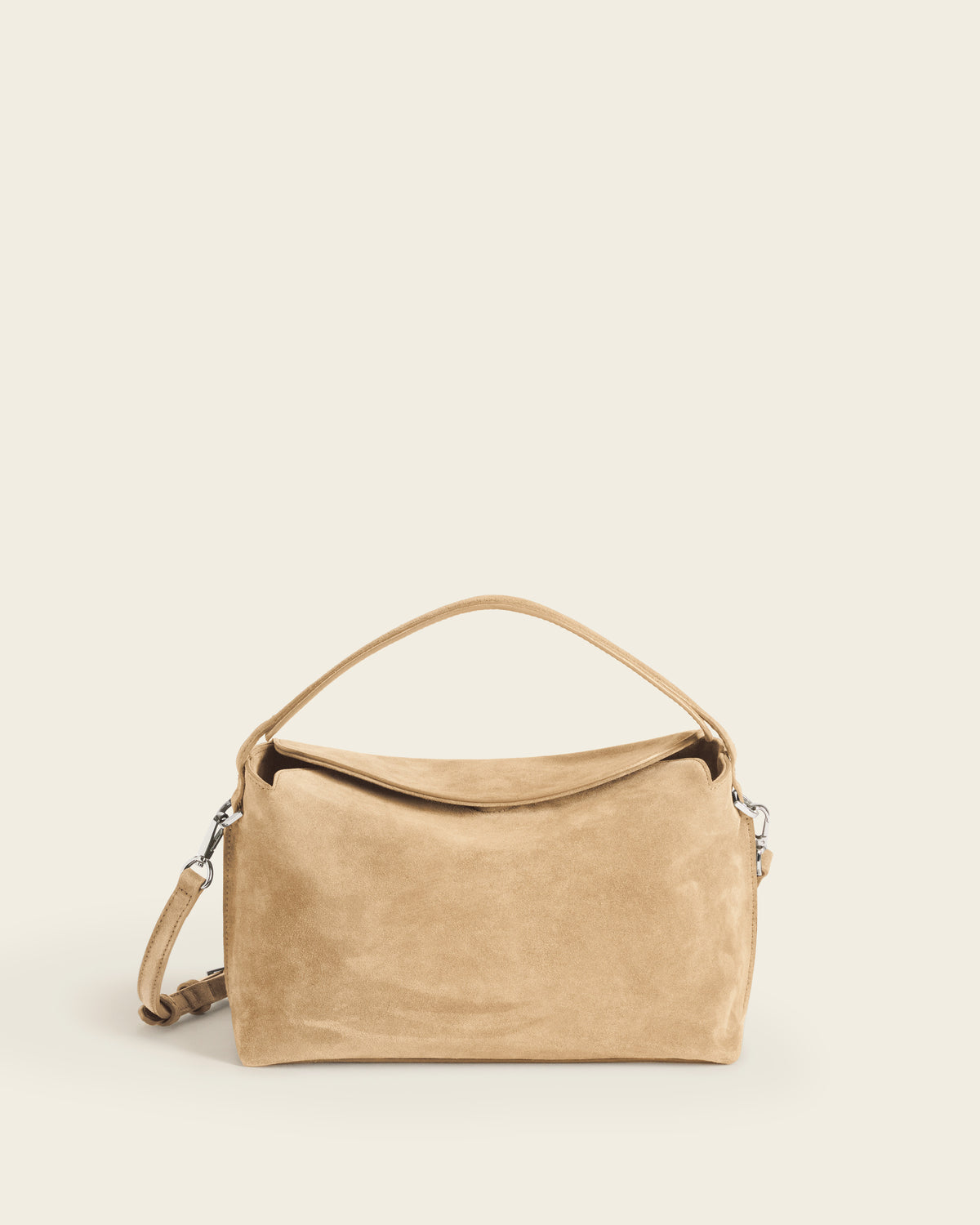 Hera Handbag Suede Sand