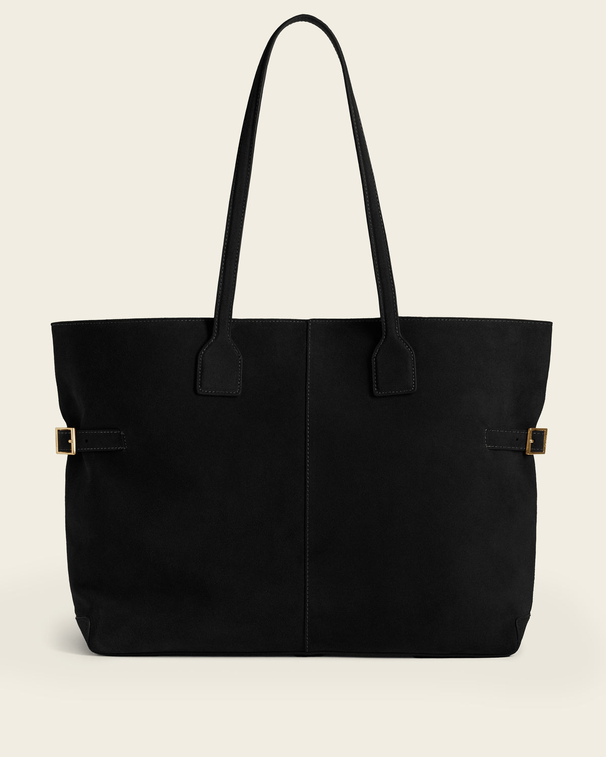 Lesley Tote Bag Suede Black