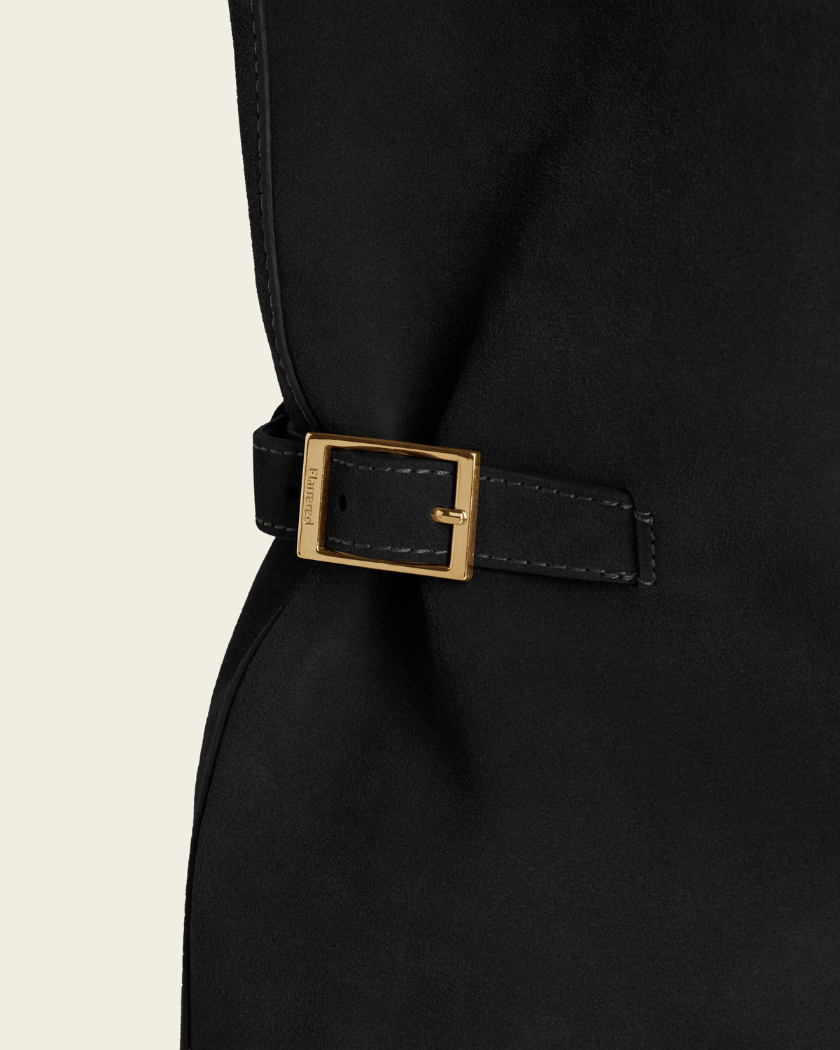 Lesley Tote Bag Suede Black