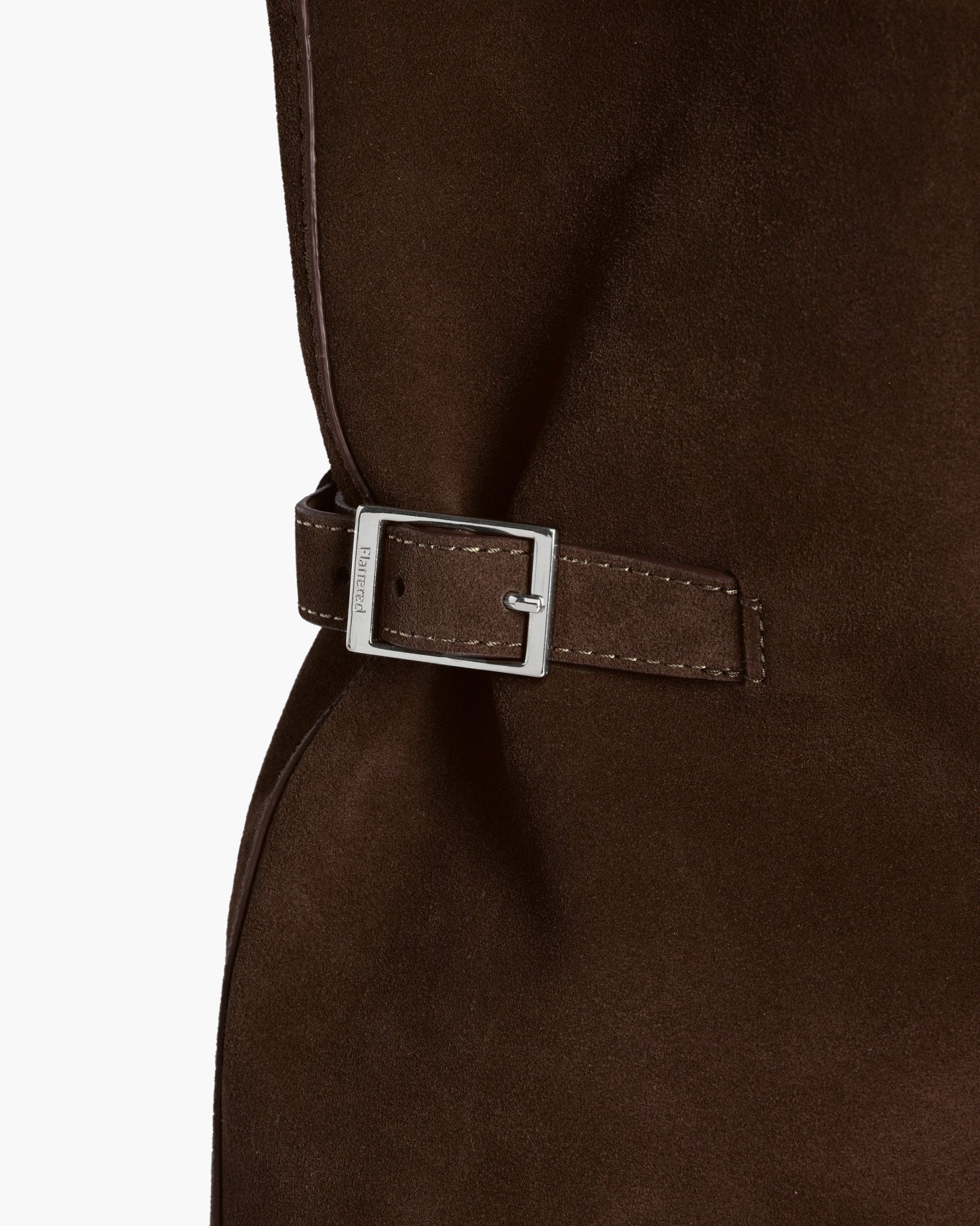 Lesley Tote Bag Suede Chocolate