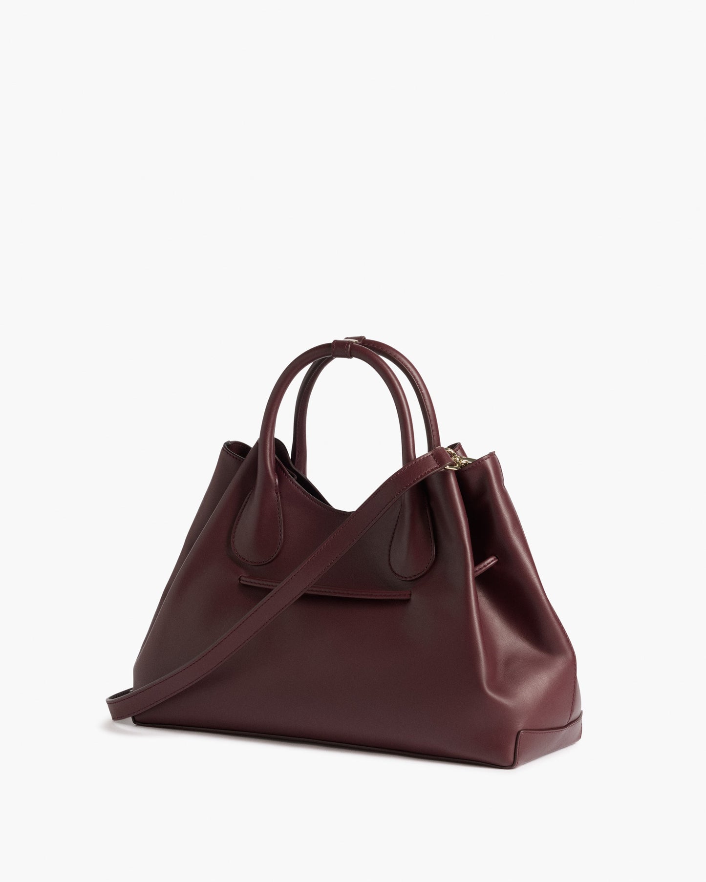 Maris Tote Bag Leather Burgundy