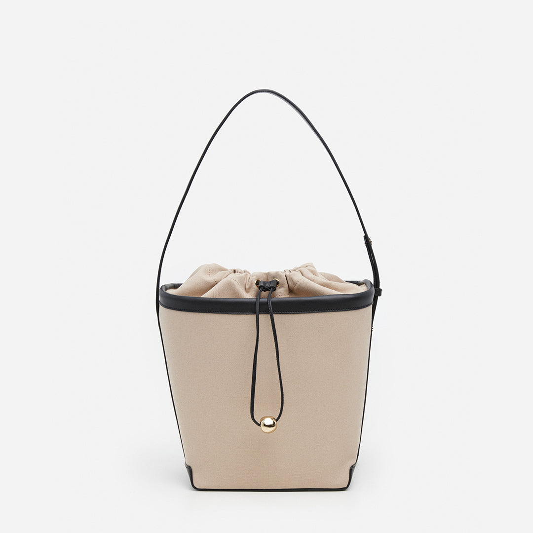 Ophelia Bucket Bag Linnen Natural
